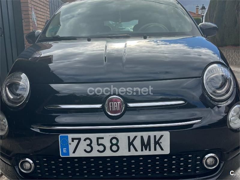 Negro Usado 2018 Fiat 500 Lounge Berlina | 8200 € (Buen precio) - Imagen 1/4