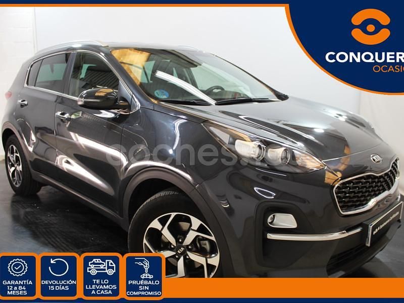 Gris / plata Usado 2021 Kia Sportage Plus SUV | 21.990 € (Caro) - Imagen 1/4