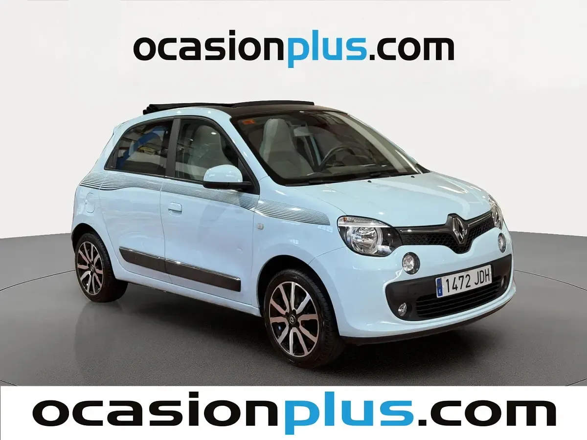 Usado Renault Twingo SE 71 CV (52 kW) 2015 Azul Utilitario
