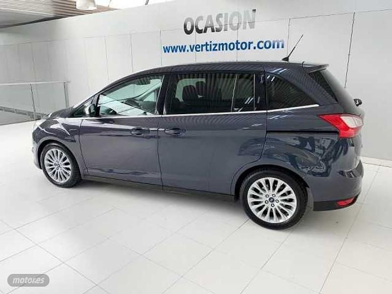Usado Ford Grand C-Max Titanium 125 CV (91 kW) 2014 Gris Monovolumen