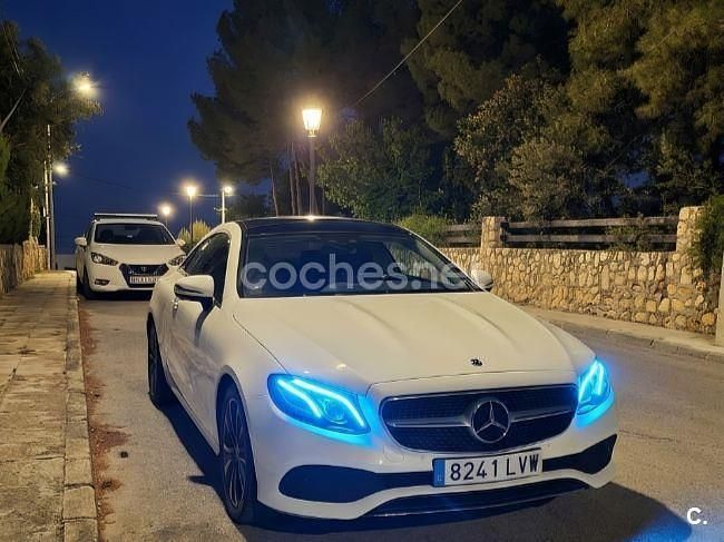 Usado Mercedes E220 194 CV (142 kW) 2019 Blanco Coupe