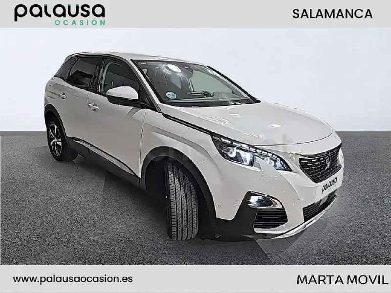 Usado Peugeot 3008 Allure 130 CV (95 kW) 2018 Blanco SUV