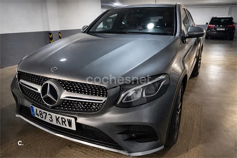 Gris / plata Usado 2018 Mercedes GLC250 Coupe | 27.000 € (Buen precio) - Imagen 1/4
