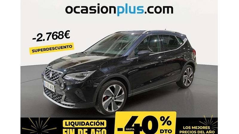 Negro Usado 2024 Seat Arona FR SUV | 19.245 € (Precio justo) - Imagen 1/4