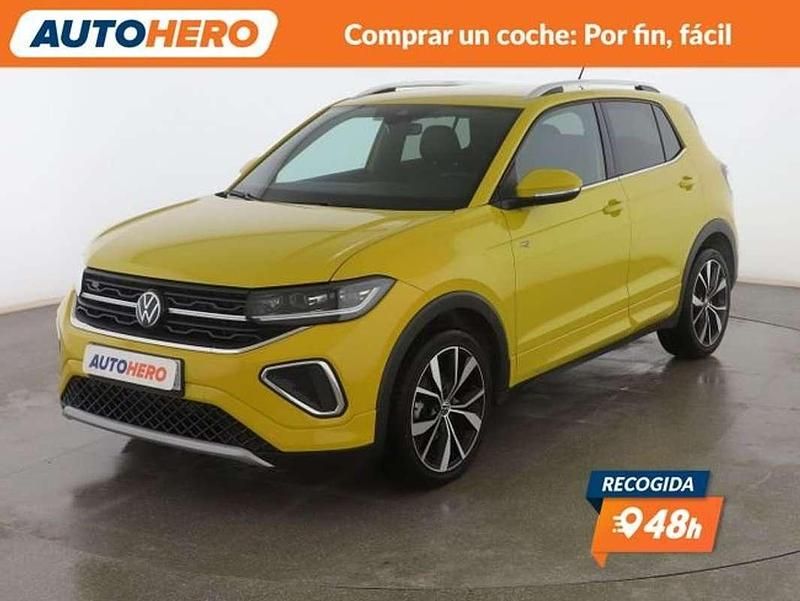 Usado VW T-Cross R-line 150 CV (110 kW) 2024 Amarillo SUV