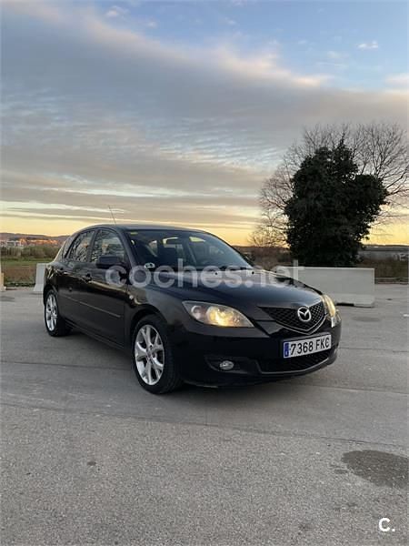 Usado Mazda 3 Active 109 CV (80 kW) 2006 Negro Berlina