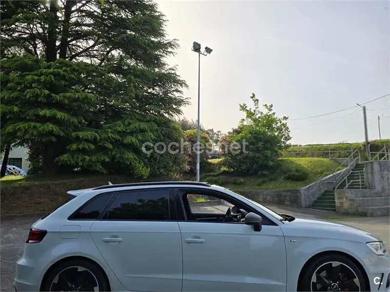Usado Audi A3 S-Line 184 CV (135 kW) 2015 Blanco Berlina