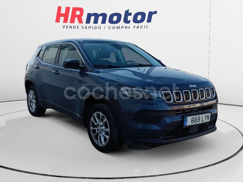 Azul Usado 2022 Jeep Compass Longitude SUV | 21.840 € (Precio justo) - Imagen 1/4