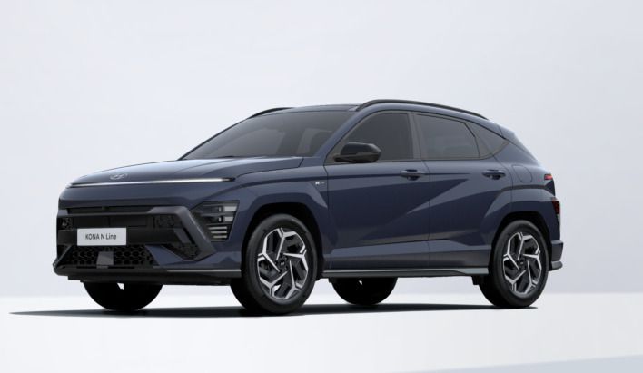 Usado Hyundai Kona N Line 138 CV (101 kW) 2024 Azul SUV