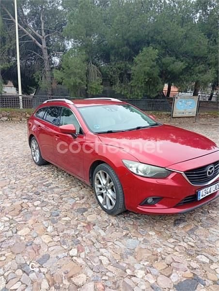 Brugt Mazda 6 Luxury 150 HK (110 kW) 2015 Rød Stationcar
