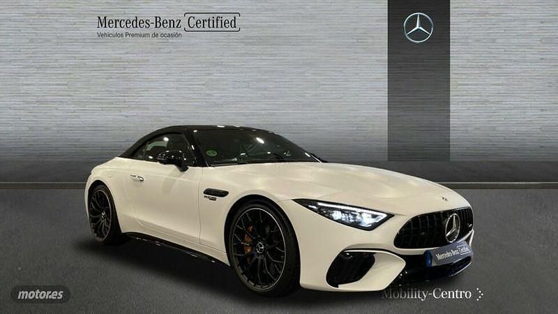 Usado Mercedes SL63 AMG AMG 585 CV (430 kW) 2023 Blanco Descapotable