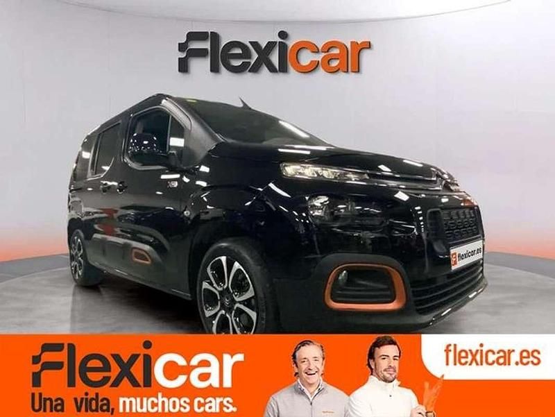 Negro Usado 2019 Citroën Berlingo Shine Monovolumen | 17.990 € (Precio justo) - Imagen 1/4