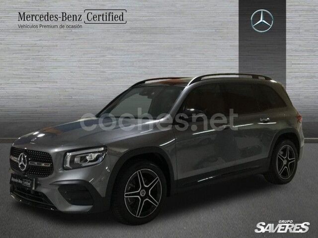Gris / plata Usado 2023 Mercedes GLB200 SUV | 48.500 € (Caro) - Imagen 1/4