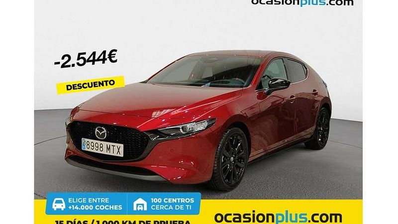 Rojo Usado 2024 Mazda 3 Homura-Line Utilitario | 25.446 € (Precio justo) - Imagen 1/4