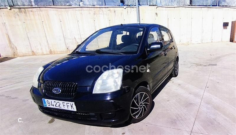 Usado Kia Picanto LX 61 CV (44 kW) 2007 Negro Utilitario