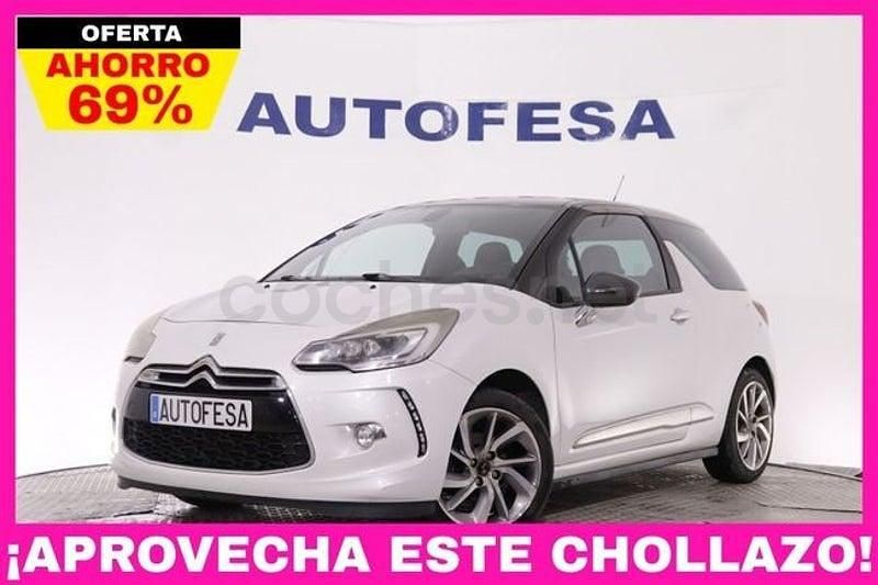 Usado DS Automobiles DS3 Style 110 CV (80 kW) 2015 Blanco Berlina