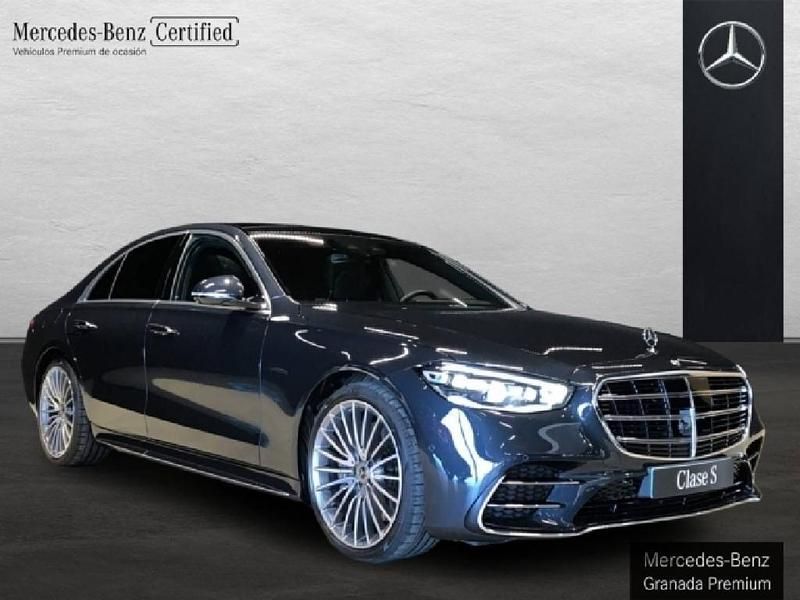 Usado Mercedes S400 330 CV (242 kW) 2021 Azul Berlina