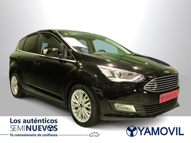 Usado Ford C-MAX Titanium 120 CV (88 kW) 2016 Negro Monovolumen