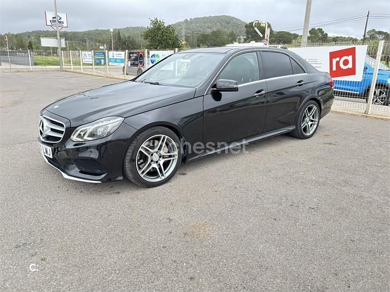 Usado Mercedes E350 Avantgarde 211 CV (155 kW) 2013 Negro Berlina
