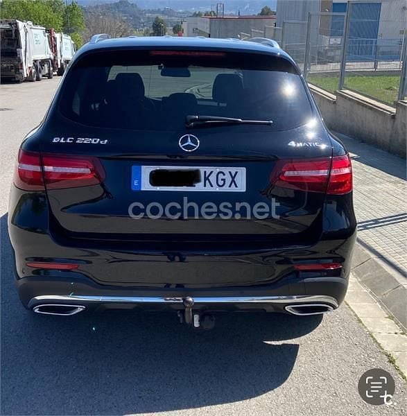 Usado Mercedes GLC220 170 HP (125 kW) 2018 Preto SUV