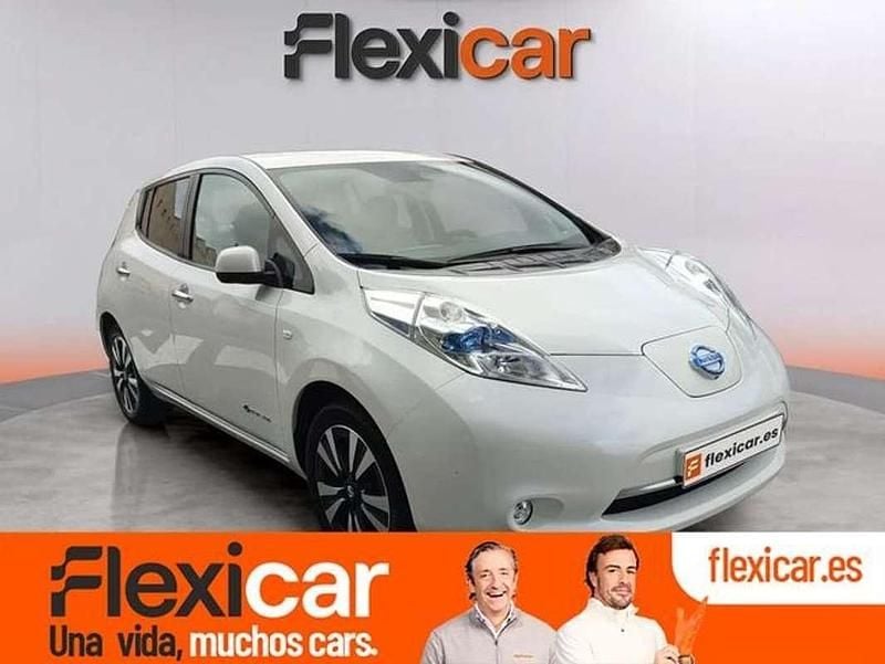 Blanco Usado 2017 Nissan Leaf Visia Utilitario | 7990 € (Precio justo) - Imagen 1/4