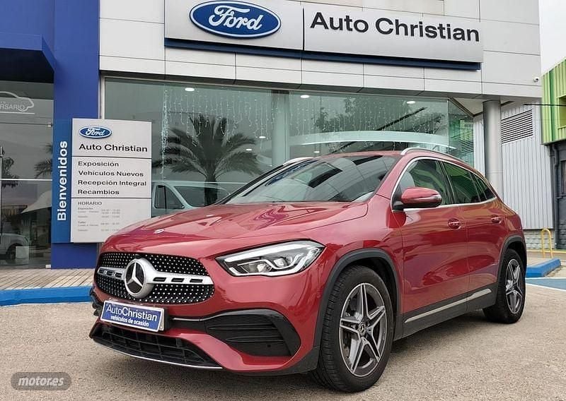 Rojo Usado 2021 Mercedes GLA180 SUV | 29.500 € (Buen precio) - Imagen 1/4