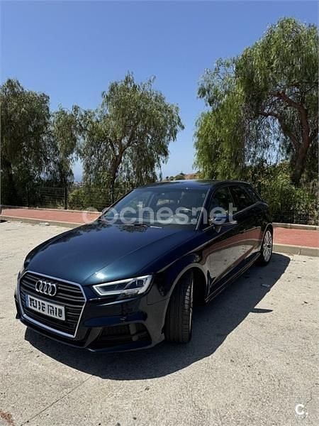 Azul Usado 2018 Audi A3 Berlina | 17.400 € (Precio justo) - Imagen 1/4