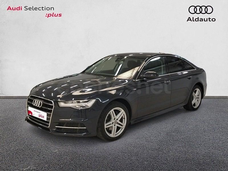 Usado Audi A6 190 CV (139 kW) 2017 Gris / plata Berlina