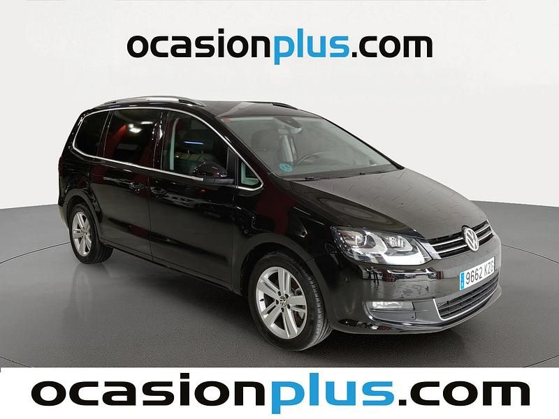 Usado VW Sharan Advance 150 CV (110 kW) 2019 Negro Monovolumen