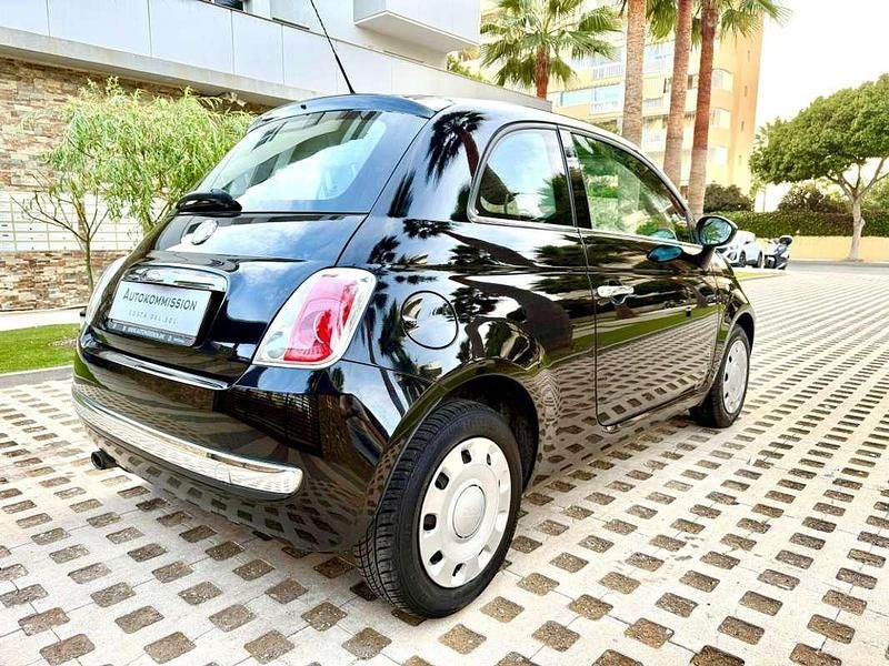 Usado Fiat 500 Lounge 69 CV (50 kW) 2010 Negro Utilitario
