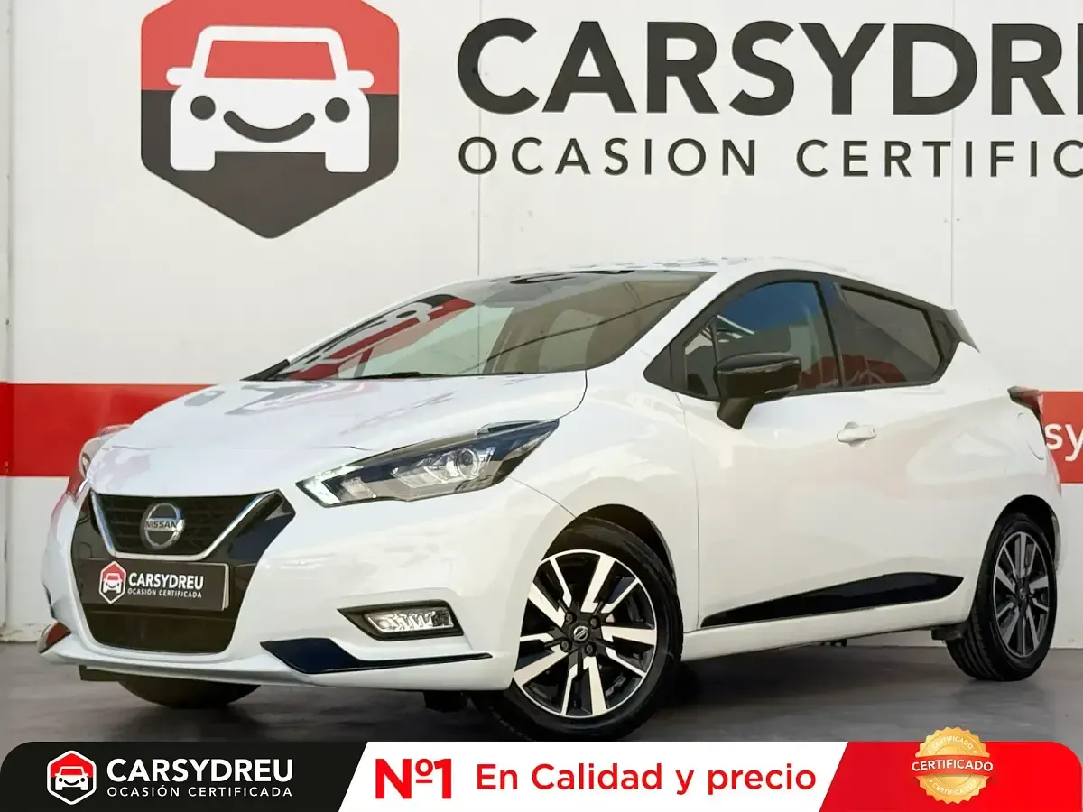 Usado Nissan Micra 92 CV (67 kW) 2021 Blanco Utilitario