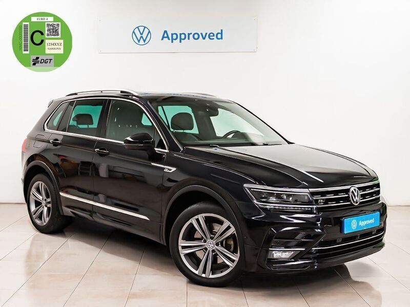 Negro Usado 2019 VW Tiguan Sportline SUV | 26.890 € (Precio justo) - Imagen 1/4