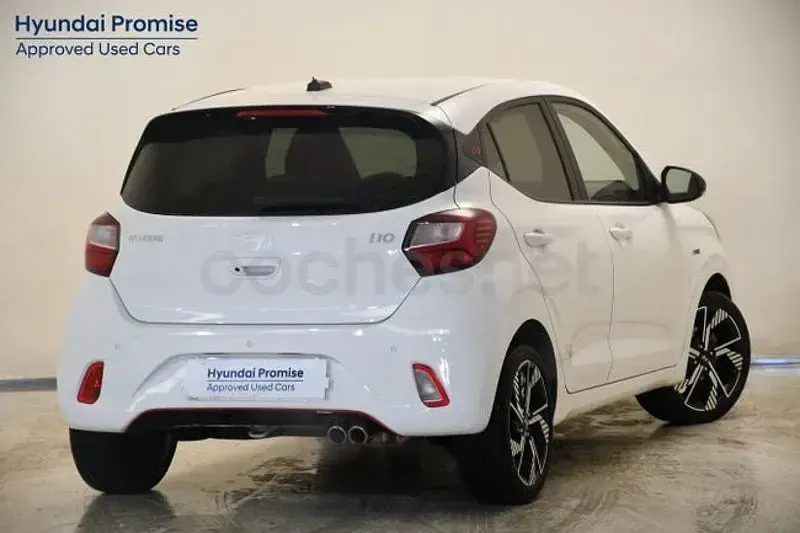 Usado Hyundai i10 N Line 79 CV (58 kW) 2025 Blanco Utilitario