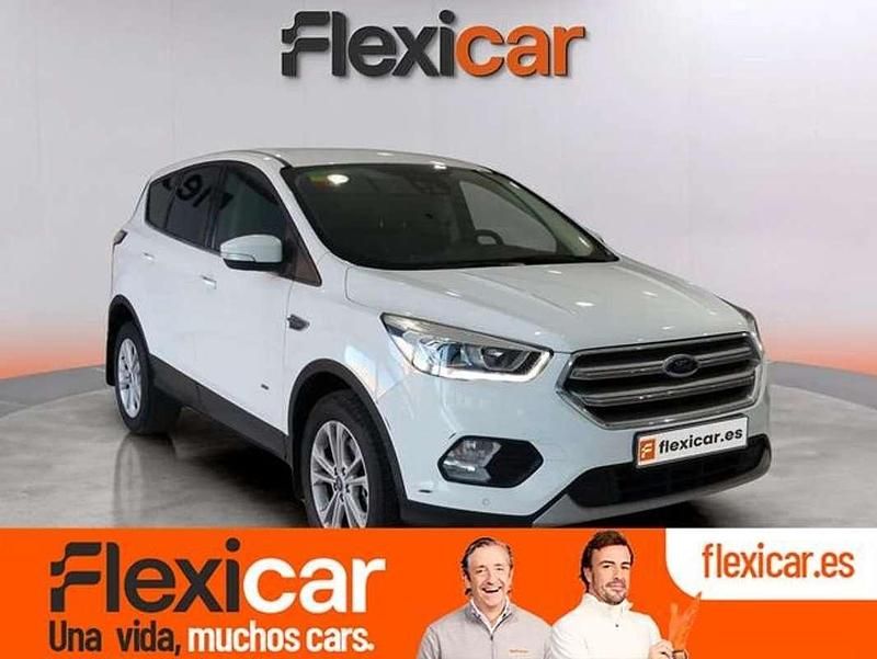 Blanco Usado 2017 Ford Kuga Titanium SUV | 16.490 € (Super precio) - Imagen 1/4