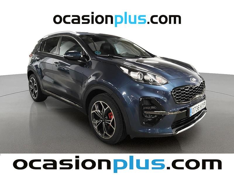 Usado Kia Sportage GT-Line 177 CV (130 kW) 2019 Azul SUV