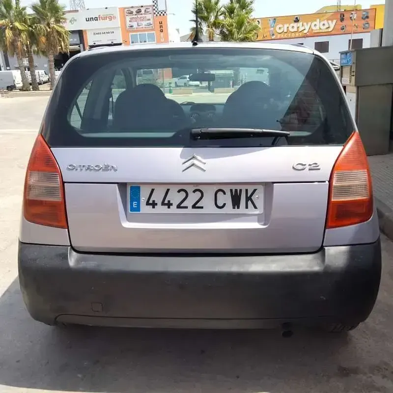Usado Citroën C2 Furio 71 CV (52 kW) 2004 Gris Utilitario