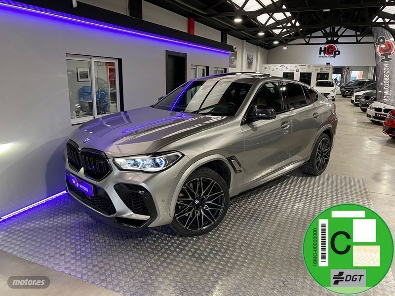 Gris Usado 2021 BMW X6 Competition Edition SUV | 129.800 € - Imagen 1/4