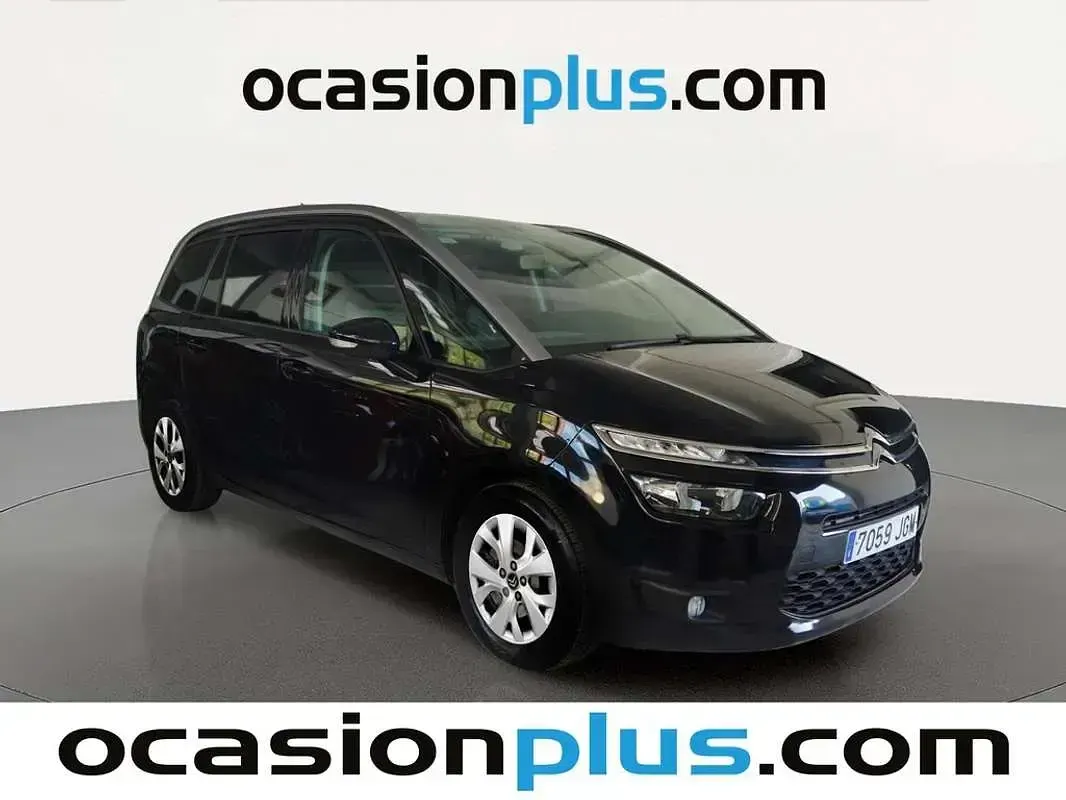 Usado Citroën Grand C4 Picasso PureTech 131 CV (96 kW) 2015 Negro Monovolumen
