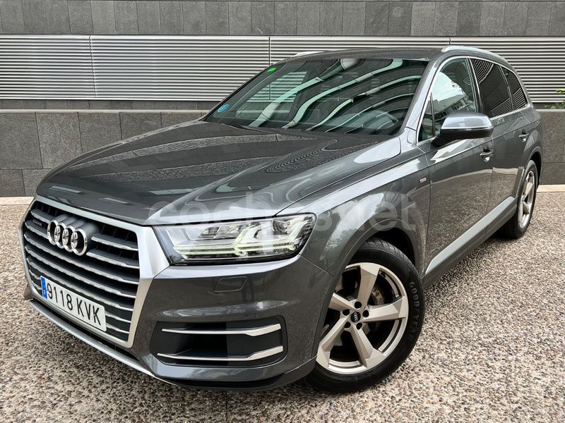 Gris / plata Usado 2019 Audi Q7 S-Line SUV | 43.999 € (Precio justo) - Imagen 1/4