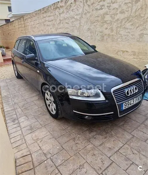 Usado Audi A6 225 CV (165 kW) 2005 Negro Familiar