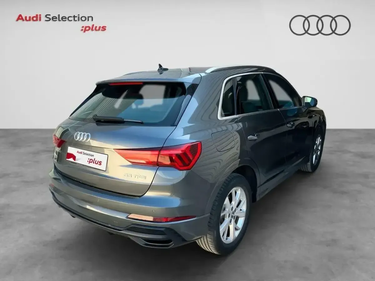 Usado Audi Q3 S-Line 150 CV (110 kW) 2020 Gris SUV