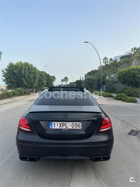 Usado Mercedes E63S AMG 612 CV (450 kW) 2018 Negro Berlina