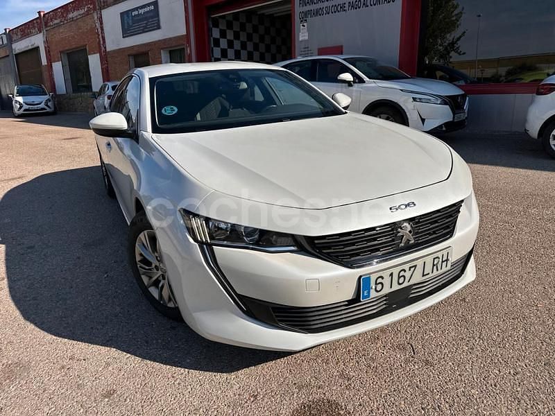 Blanco Usado 2021 Peugeot 508 Active Berlina | 14.990 € (Precio justo) - Imagen 1/4