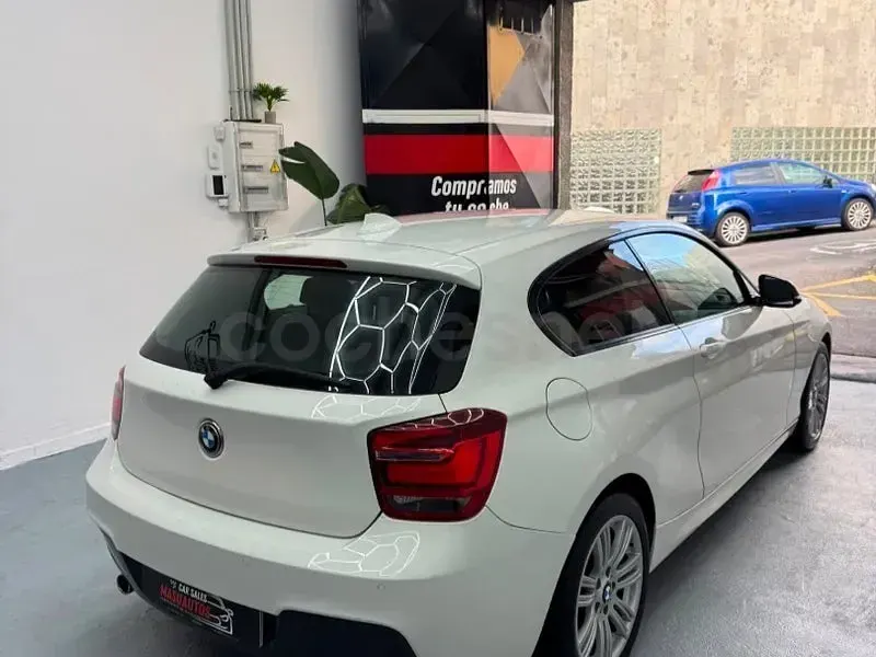 Usado BMW 116 136 CV (100 kW) 2015 Blanco Utilitario