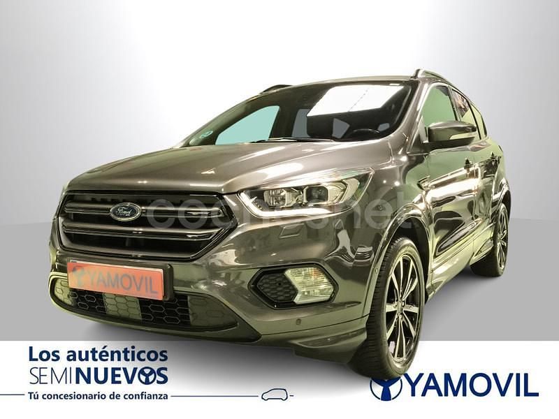Gris / plata Usado 2019 Ford Kuga ST-Line SUV | 17.750 € (Un poco caro) - Imagen 1/4