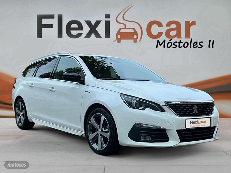 Blanco Usado 2019 Peugeot 308 GT-line Familiar | 14.790 € (Un poco caro) - Imagen 1/4