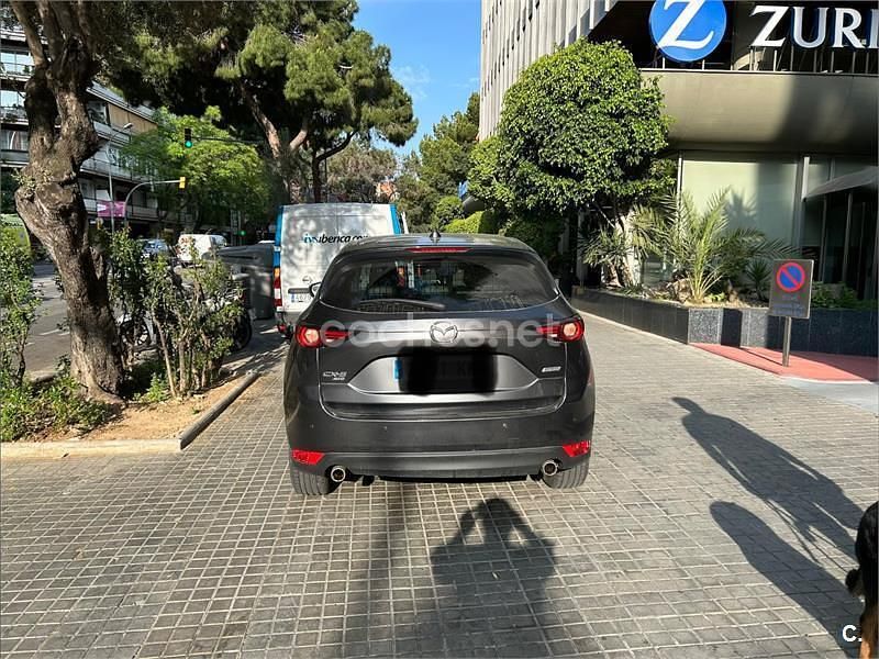 Usado Mazda CX-5 194 CV (142 kW) 2018 Gris / plata SUV