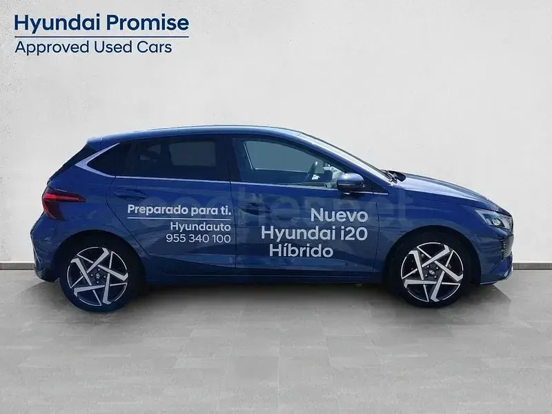 Usado Hyundai i20 100 CV (73 kW) 2024 Azul Utilitario