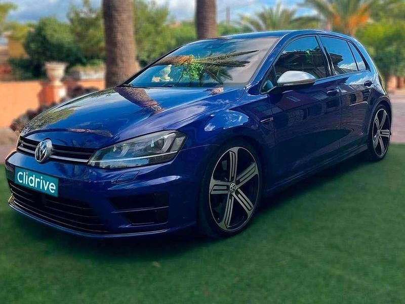 Usado VW Golf VII R 300 CV (220 kW) 2014 Azul Utilitario