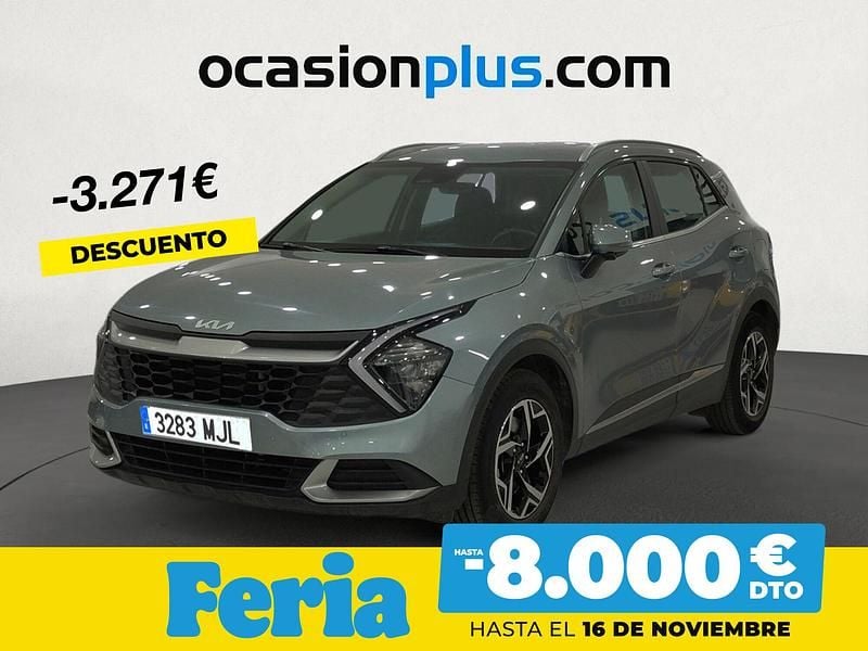 Gris Usado 2023 Kia Sportage SUV | 23.890 € (Precio justo) - Imagen 1/4